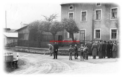 Straßeneinweihung von Landrat Rotemund 1962